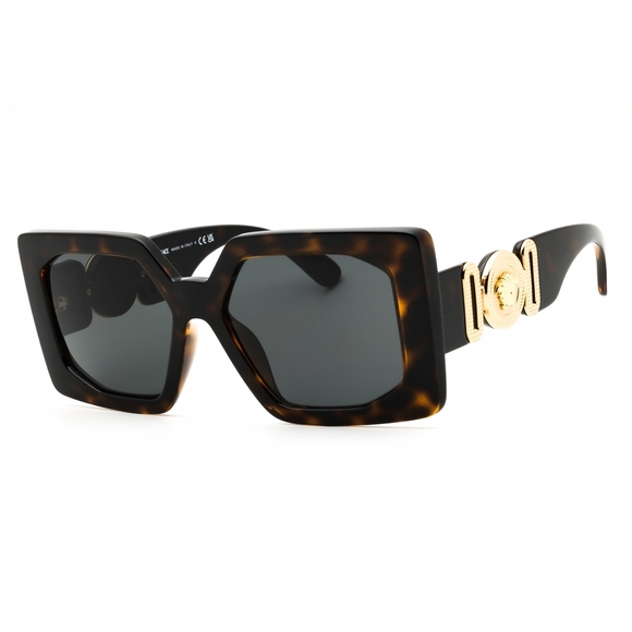 Versace 0VE4478U Sunglasses 108/87 Havana Rectangular